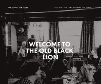 Oldblacklion.co.uk(THE OLD BLACK LION) Screenshot