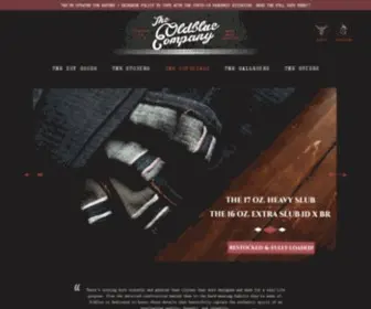 Oldblueco.net(Hard Made & Rugged Clothier) Screenshot