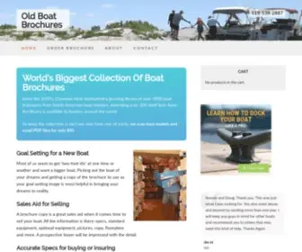 Oldboatbrochures.com(World's Biggest Collection Of Boat Brochures) Screenshot