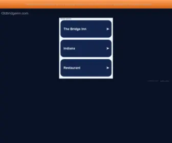 Oldbridgeinn.com(The Old Bridge Inn Bed & Breakfast) Screenshot