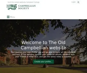 Oldcampbellians.co.uk(Old Campbellian Website) Screenshot