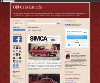 Oldcarscanada.com(Old Cars Canada) Screenshot