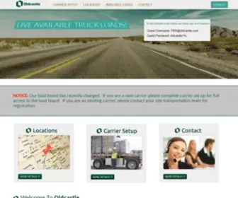 Oldcastlelogistics.com(Oldcastlelogistics) Screenshot