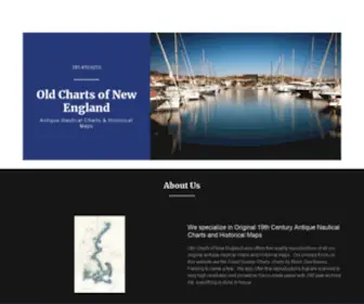 Oldcharts.com(Old Charts of New England) Screenshot