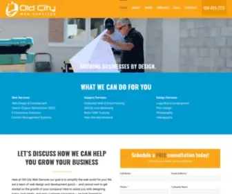 Oldcitywebservices.com(Augustine Web Design) Screenshot