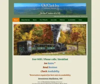 Oldclarkinn.com(Lodging alternative to hotels) Screenshot