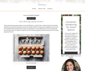 Oldclayfarm.com(Old Clay Farm) Screenshot