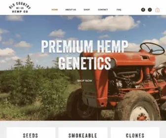 Oldcountryhempco.com(Hemp Farm Cannabis Seed Seller) Screenshot