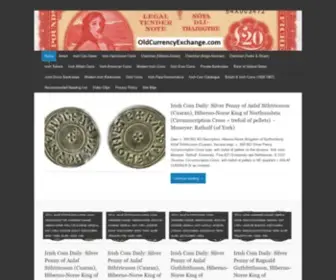 Oldcurrencyexchange.com Screenshot