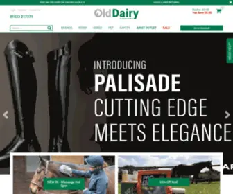 Olddairysaddlery.co.uk(Online Equestrian & Country Store) Screenshot