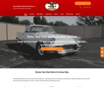 Olddogstreetrods.com(Old Dog Street Rods) Screenshot