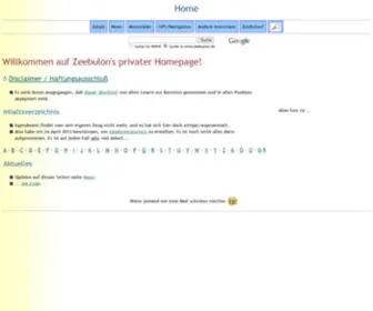 Oldekop.com(Zeebulon's Home) Screenshot