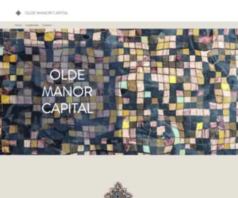 Oldemanorcapital.com(Olde Manor Capital) Screenshot