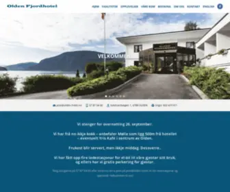 Olden-Hotel.no(Olden Fjordhotel) Screenshot