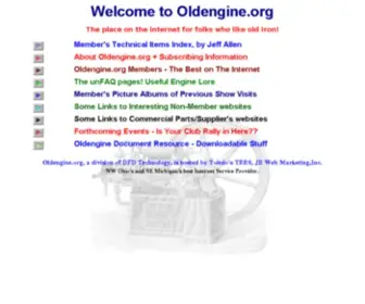 Oldengine.org(Old Engine.org) Screenshot