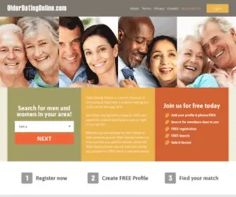 Olderdatingonline.com(Older Dating Online) Screenshot