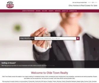 Oldetownrealtyoh.com(Olde Town Realty) Screenshot