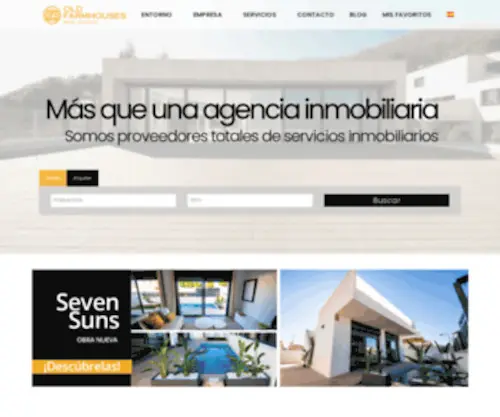 Oldfarmhouses.es(Inmobiliaria Región de Murcia) Screenshot