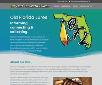 Oldfloridalures.com(Old Florida Lures) Screenshot