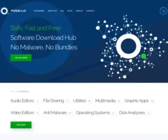 Oldfoss.com(FOSSHUB) Screenshot