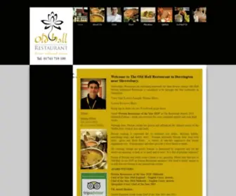 Oldhallpersian.co.uk(Old Hall Persian Restaurant Shrewsbury) Screenshot