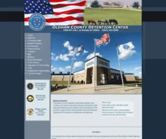 Oldhamcountyjail.com(The Harlan County Detention Center) Screenshot