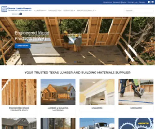Oldhamlumber.com(Oldham Lumber Company) Screenshot
