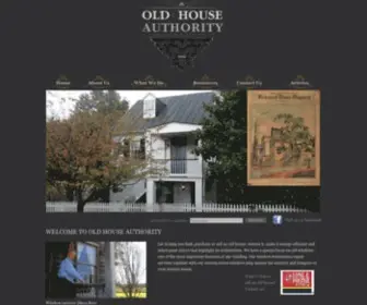 Oldhouseauthority.com(Old House Authority) Screenshot