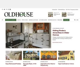 Oldhouseonline.com(Old House Journal Magazine) Screenshot