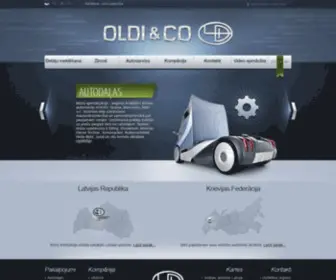 Oldi.net(Truck rezerves daļas OLDI & CO) Screenshot