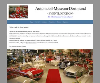 Oldiemuseum.de(Automobil-Museum-Dortmund) Screenshot