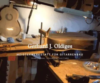 Oldiges-Guitars.com(Oldiges) Screenshot