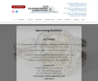 OldjWauctioneers.com(Old Johannesburg Warehouse Auctioneers) Screenshot