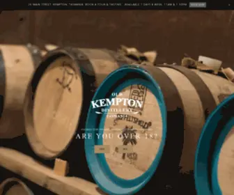 Oldkemptondistillery.com.au(Old Kempton Distillery) Screenshot