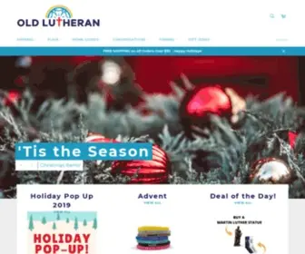 Oldlutheran.com(Old Lutheran) Screenshot