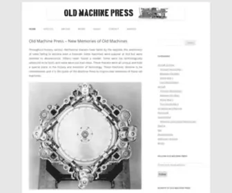 Oldmachinepress.com(Old Machine Press) Screenshot