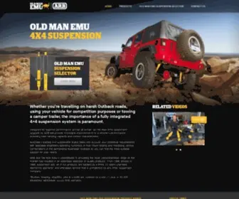 Oldmanemu.com.au(Old Man Emu Suspension) Screenshot