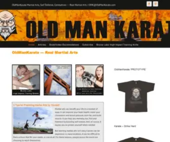 Oldmankarate.com(OldManKarate Martial Arts) Screenshot