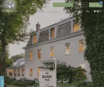 Oldmanseinn.com(The Old Manse Inn) Screenshot