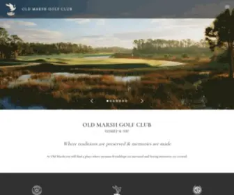 Oldmarshgolf.com(Old Marsh Golf Club) Screenshot