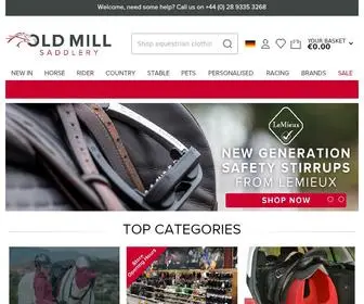 Oldmillsaddlery.com(Old Mill Saddlery) Screenshot