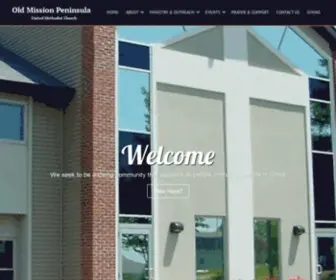 Oldmissionpeninsulaumc.org(Traverse City) Screenshot