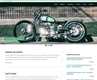 Oldmotorcycleshop.com(Calgary Motorcycles) Screenshot