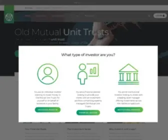 Oldmutualinvest.com(Old Mutual Invest) Screenshot