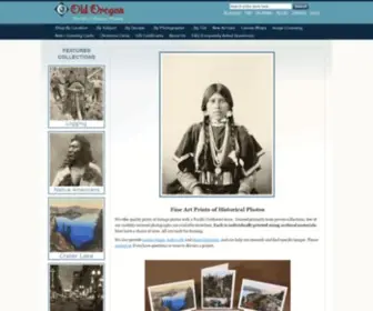 Oldoregonphotos.com(OLD OREGON) Screenshot