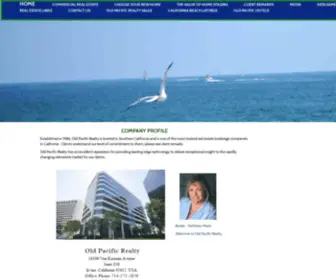 Oldpacific.com(Old Pacific Realty) Screenshot