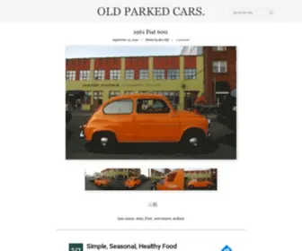 Oldparkedcars.com(OLD PARKED CARS) Screenshot