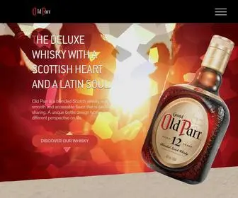 Oldparrscotch.com(Grand Old Parr Scotch) Screenshot