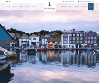 Oldparsonage.net(The Old Parsonage Bed & Breakfast in Mevagissey) Screenshot