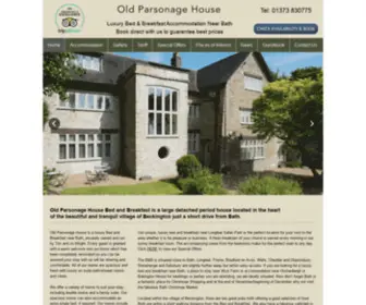 Oldparsonagehouse.co.uk(Old Parsonage House) Screenshot